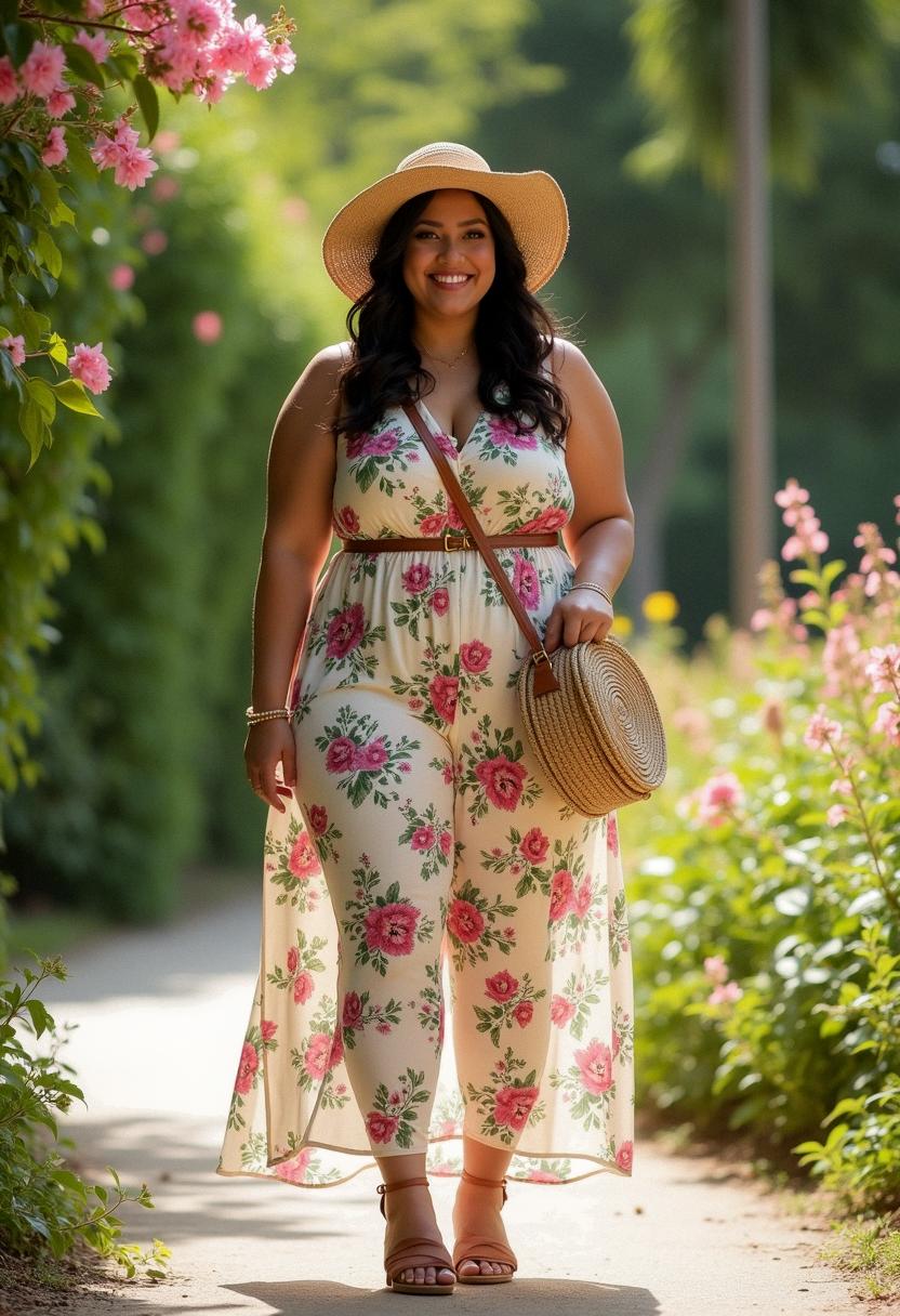 summer outfit for curvy