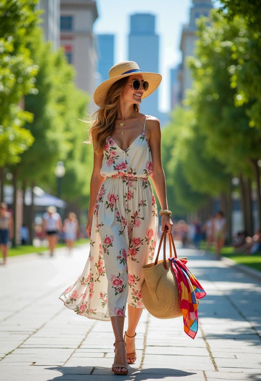 summer outfit with sandals summer outfit with sandals