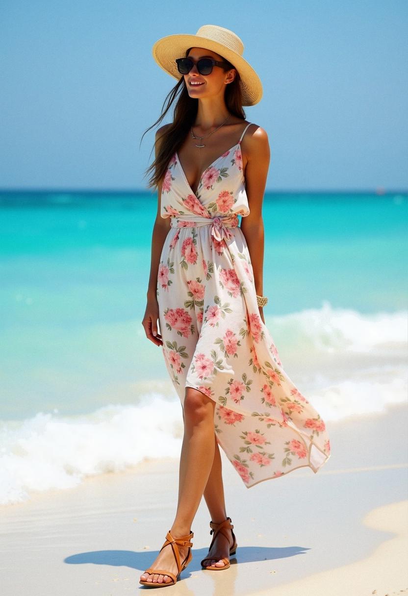 summer outfit with sandals summer outfit with sandals