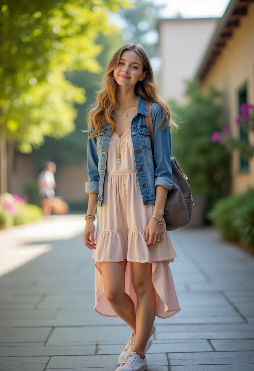 summer outfit for school