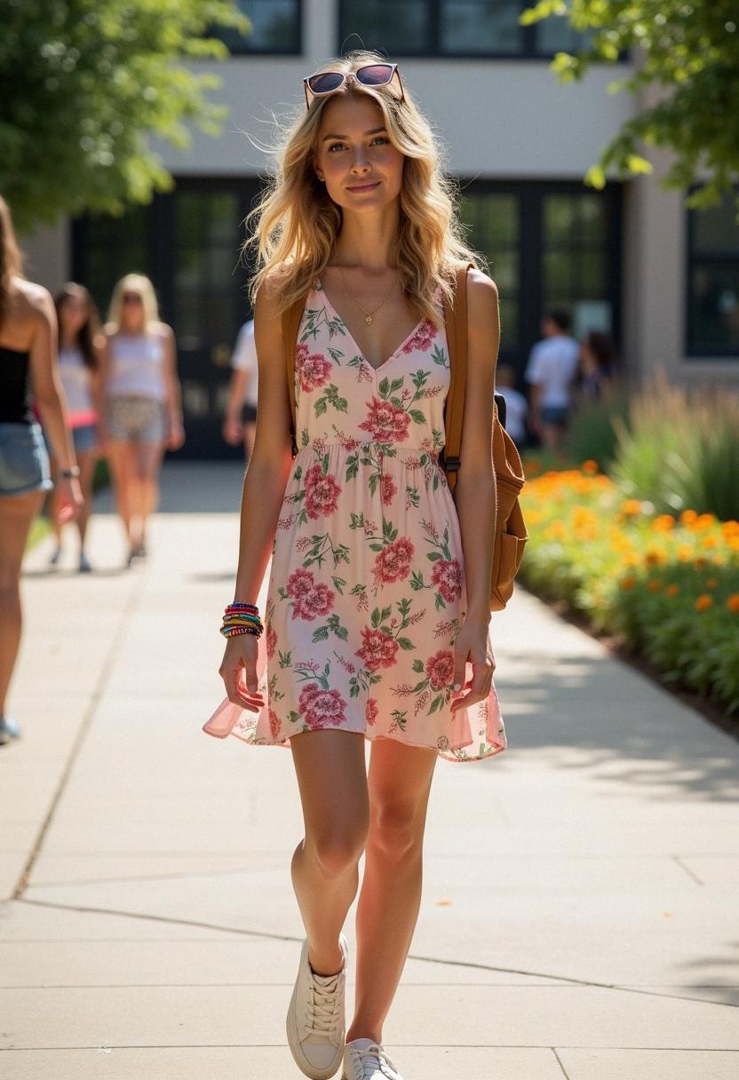 summer outfit for school