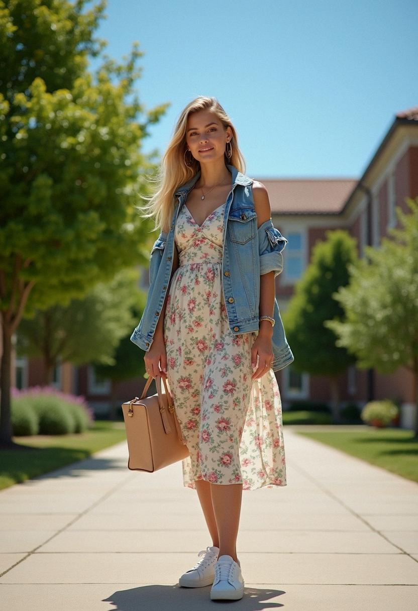 summer outfit for school