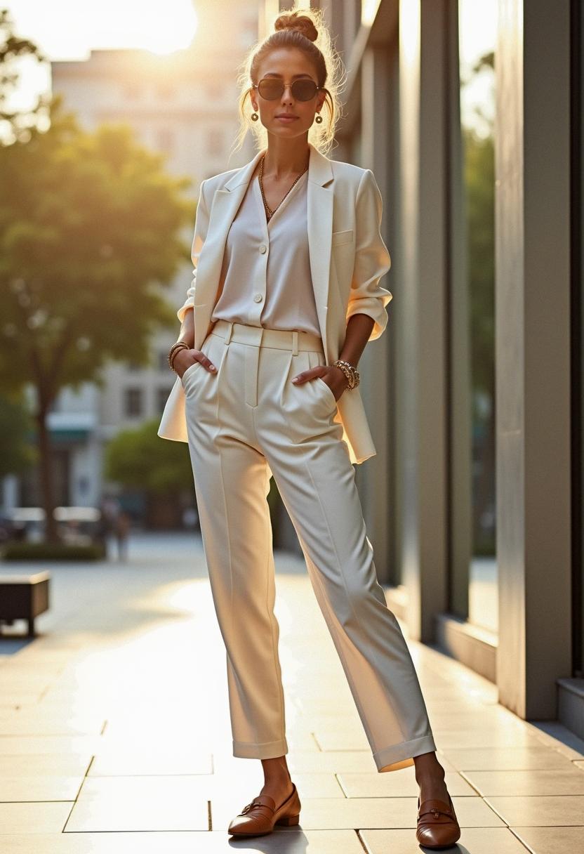 summer outfit work casual