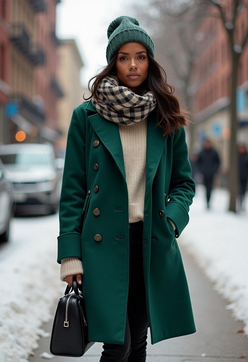 winter outfit for black girl