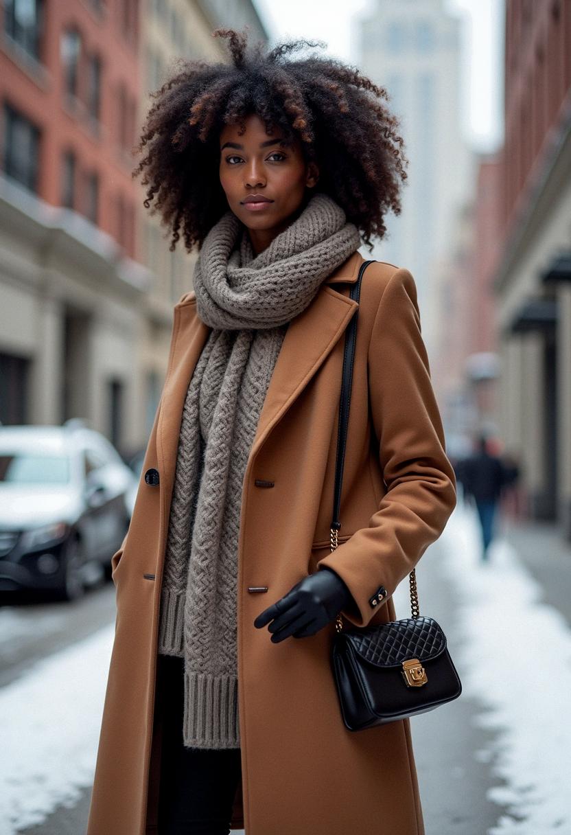 winter outfit for black girl