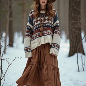 Outfits Winter Boho 00001
