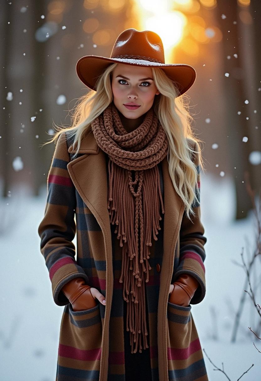 winter outfit boho