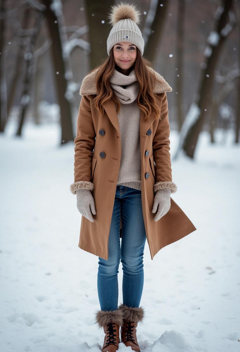 winter outfit casual cute