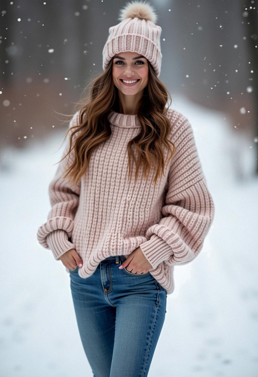 winter outfit casual cute