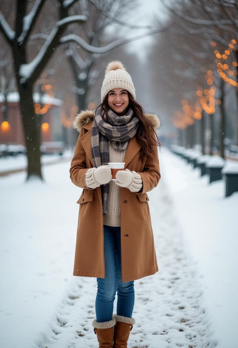 winter outfit casual cute