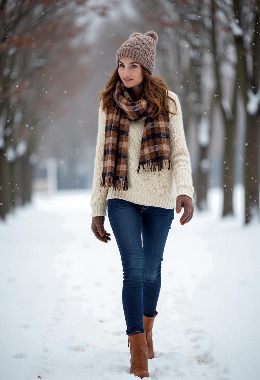 winter outfit casual cute