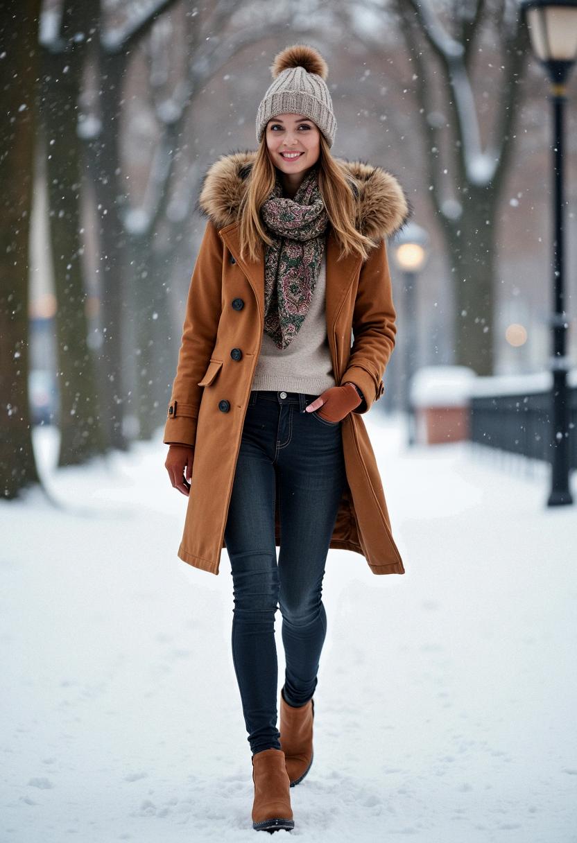 winter outfit casual cute