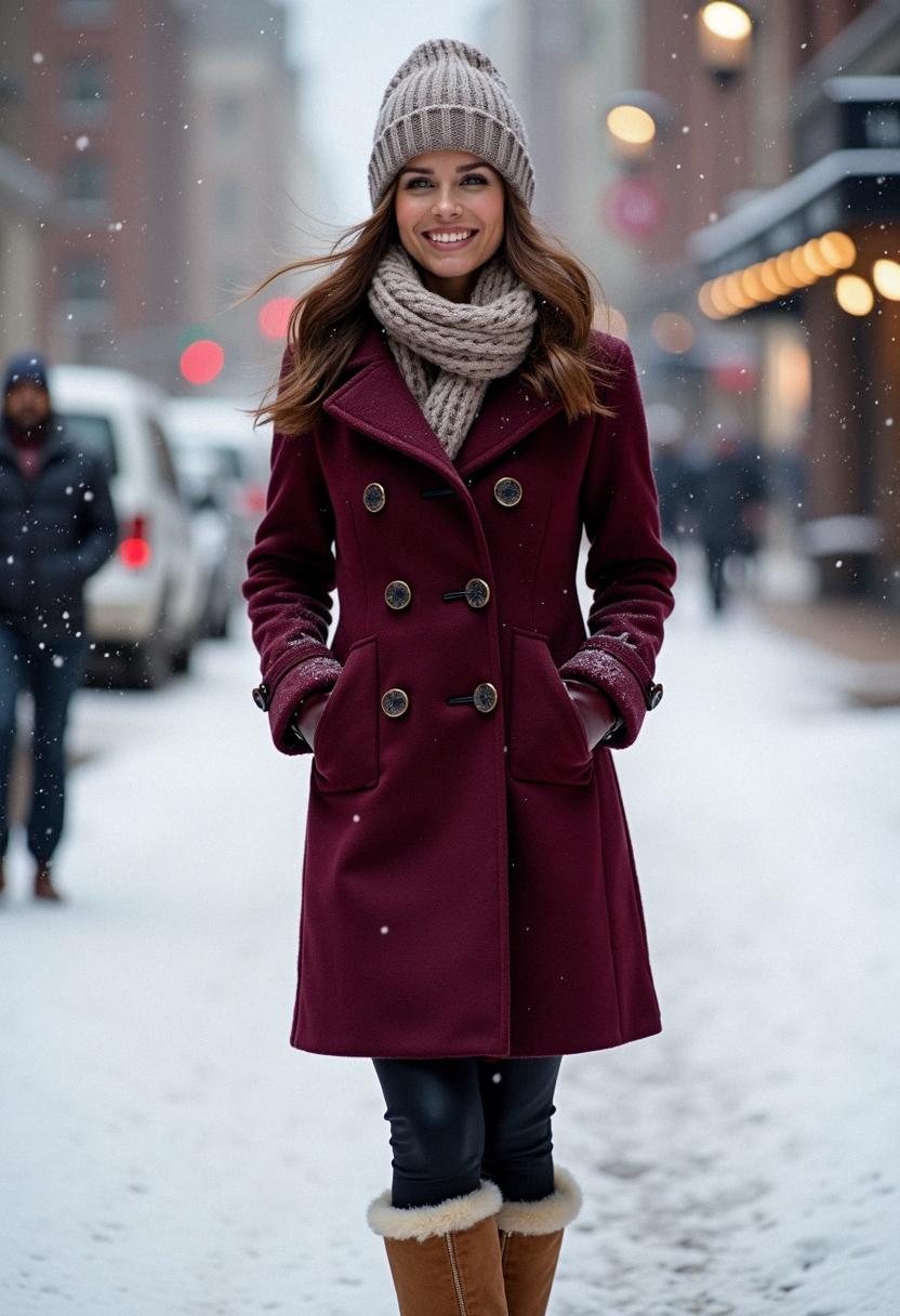 winter outfit with coats winter outfit with coats