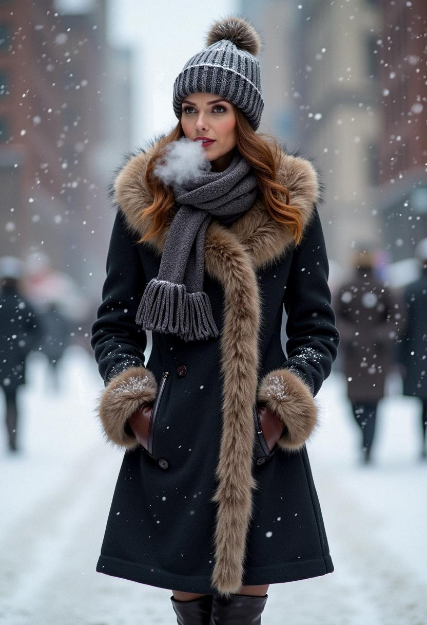 winter outfit cold