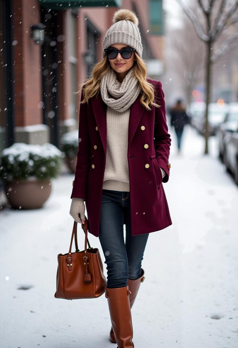 winter dress outfit