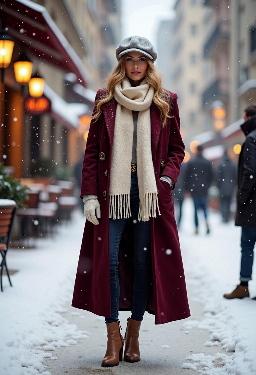 winter dress outfit