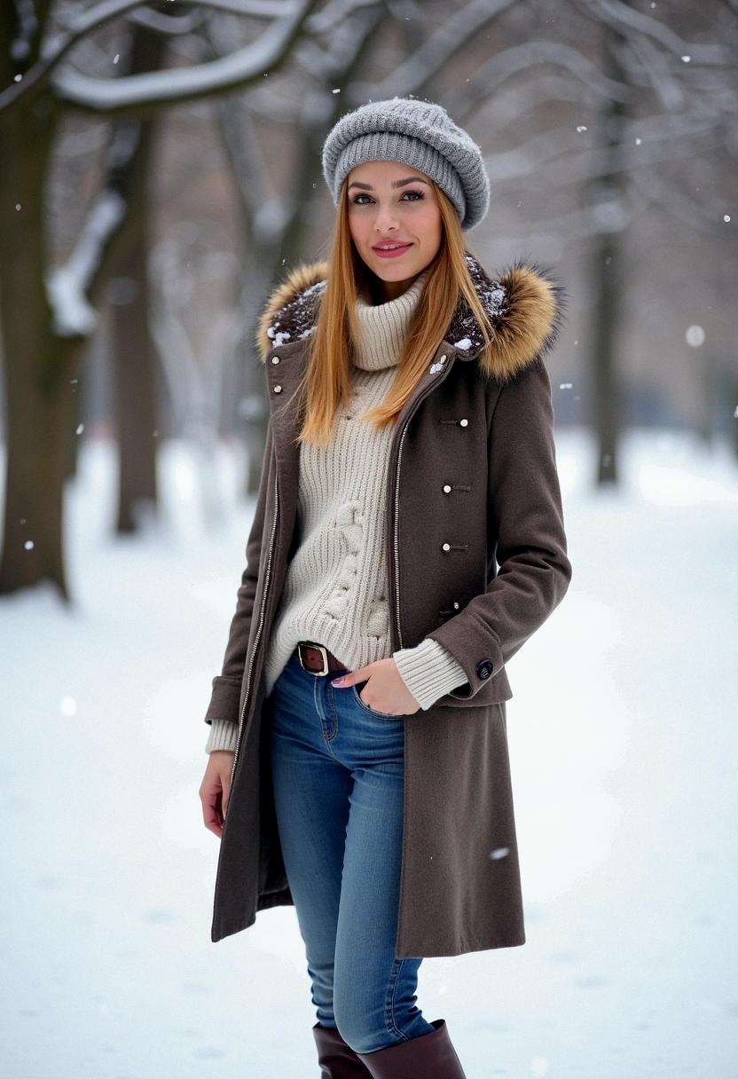 winter dress outfit