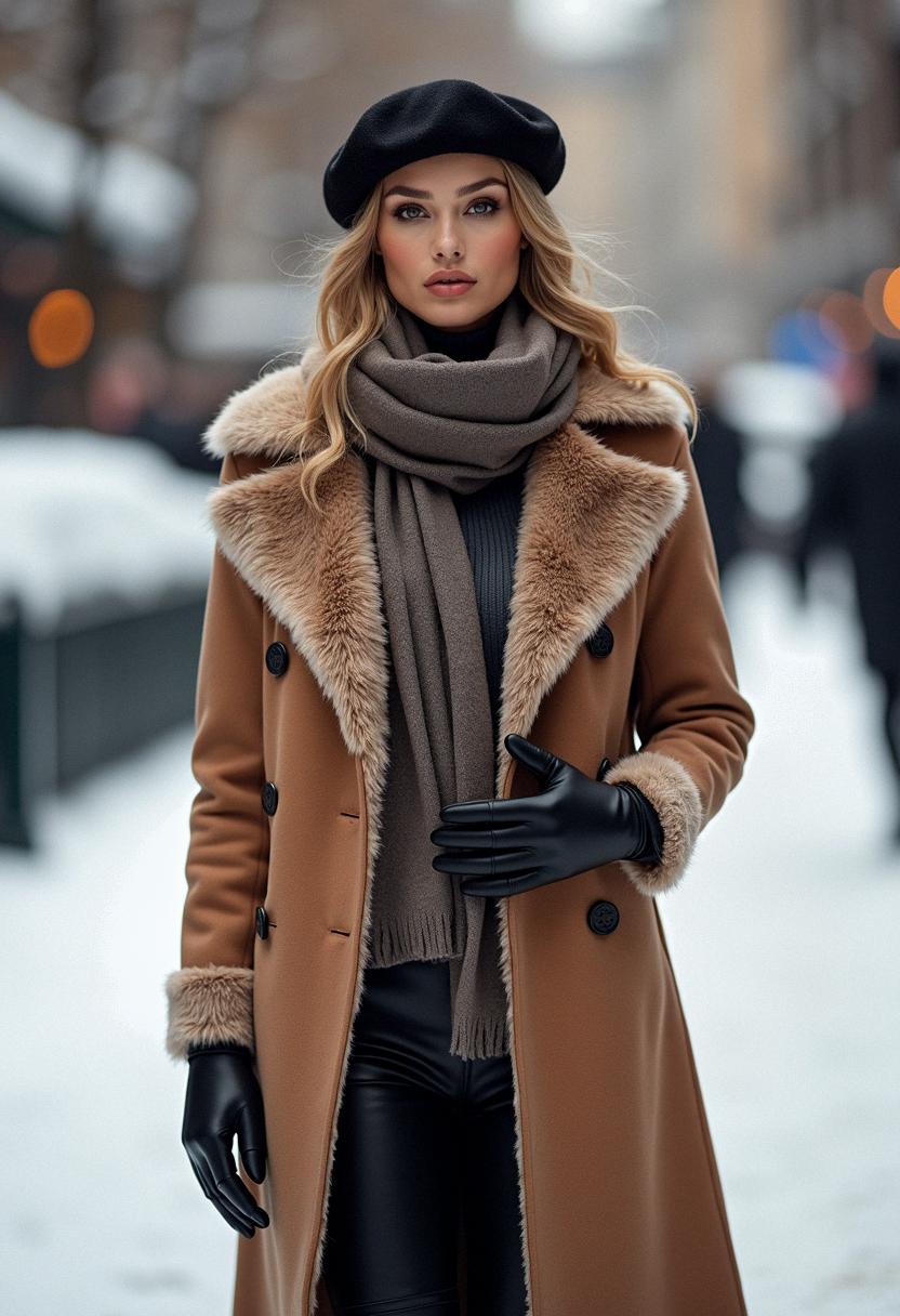 winter outfit dressy