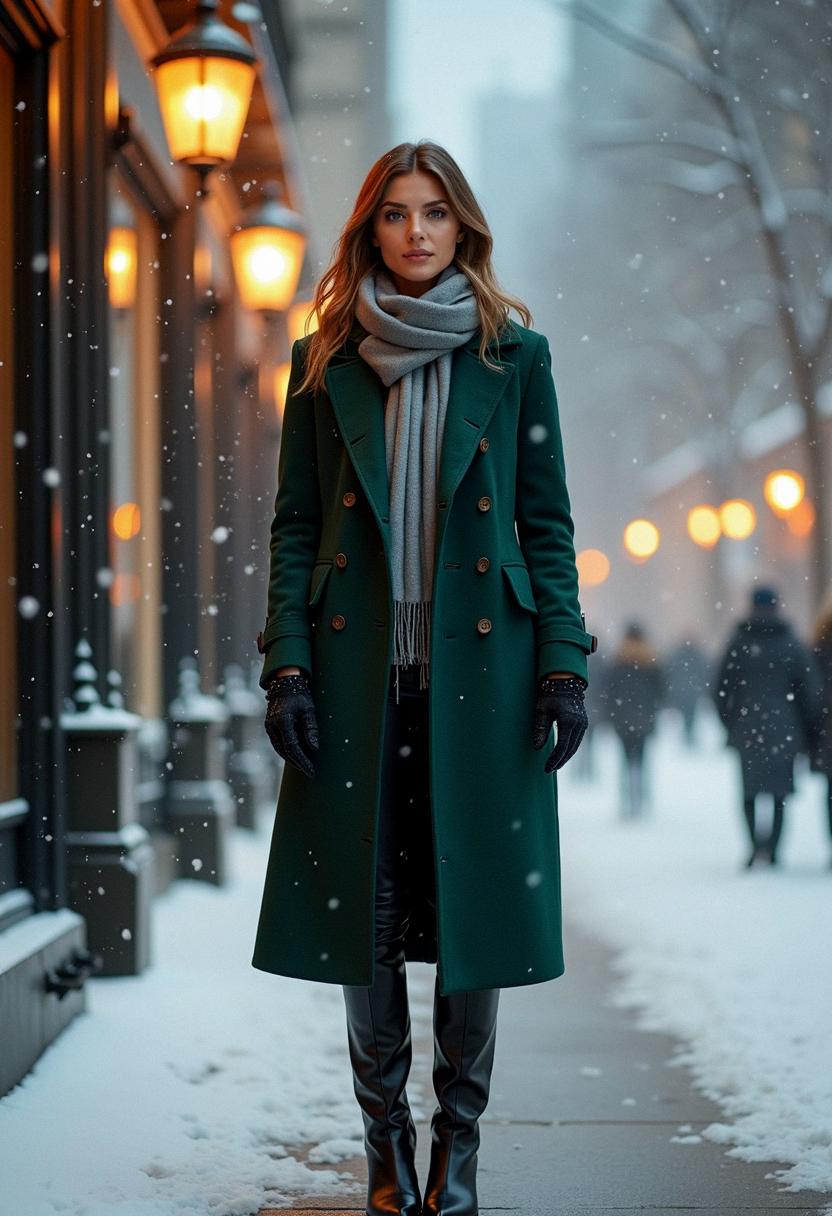 winter outfit dressy