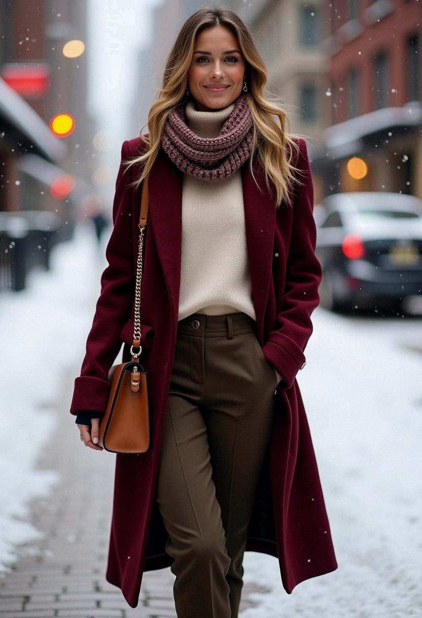 winter outfit dressy