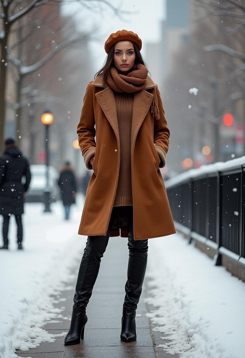 winter outfit dressy