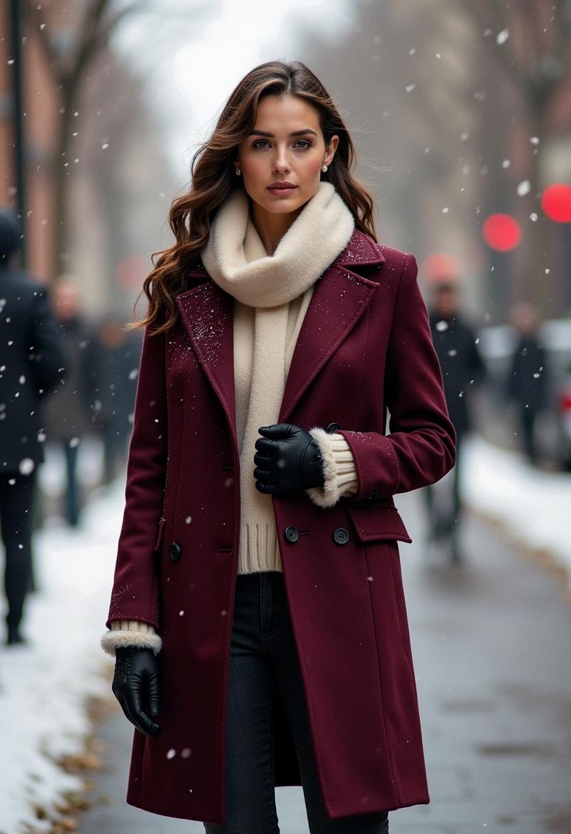 winter outfit dressy
