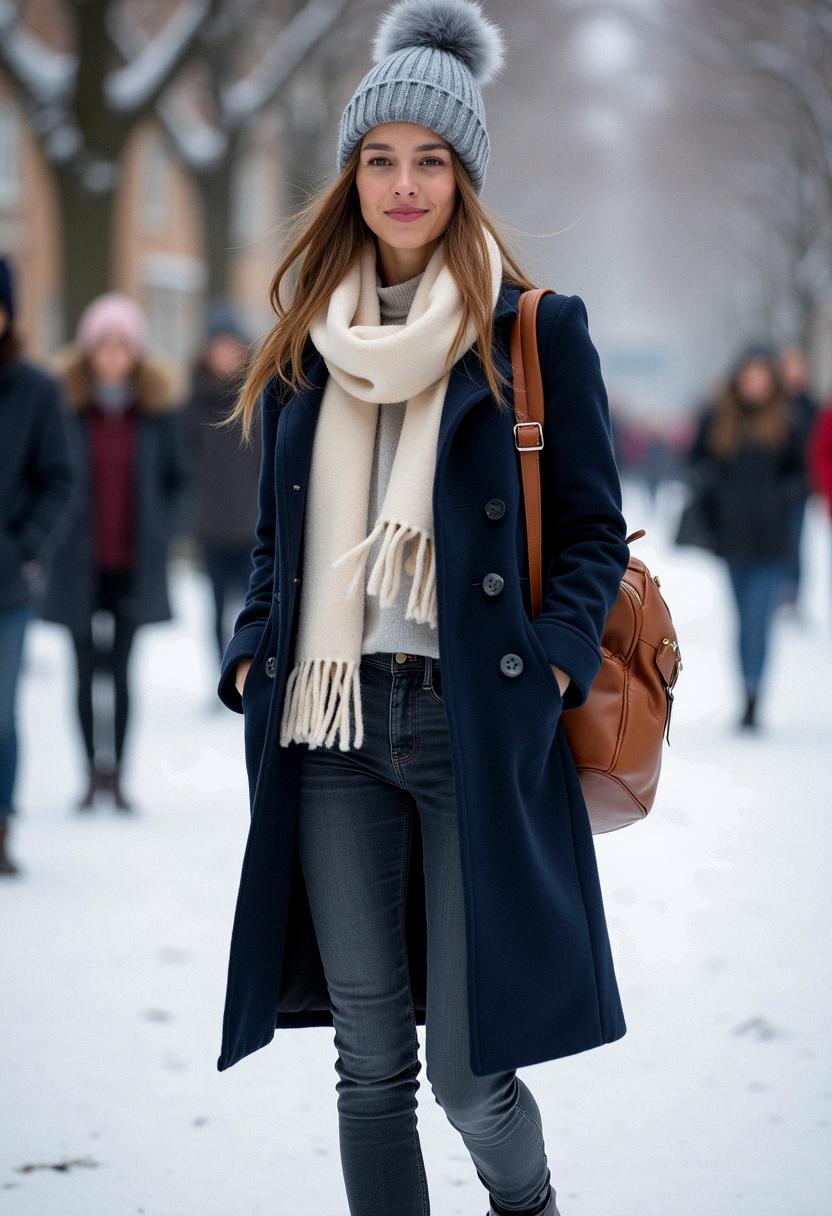 winter outfit high school