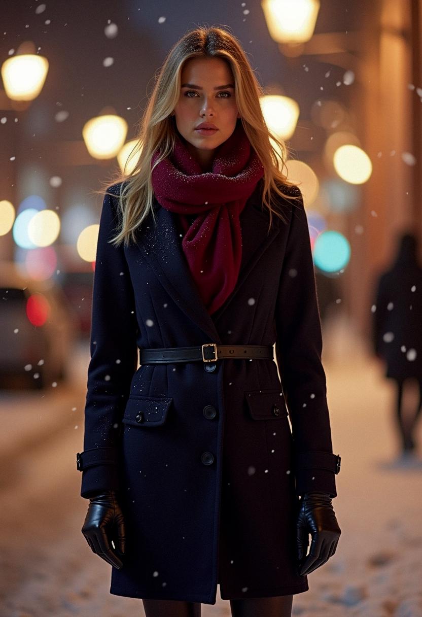 winter outfit for night