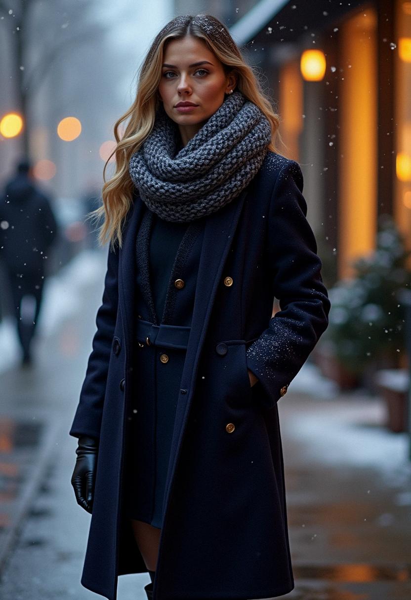 winter outfit for night