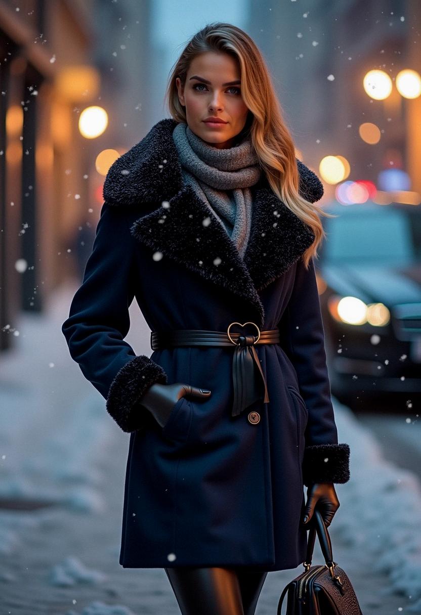 winter outfit for night
