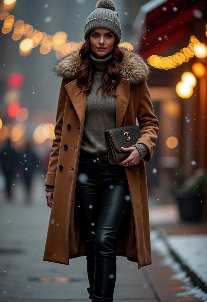 winter outfit for night