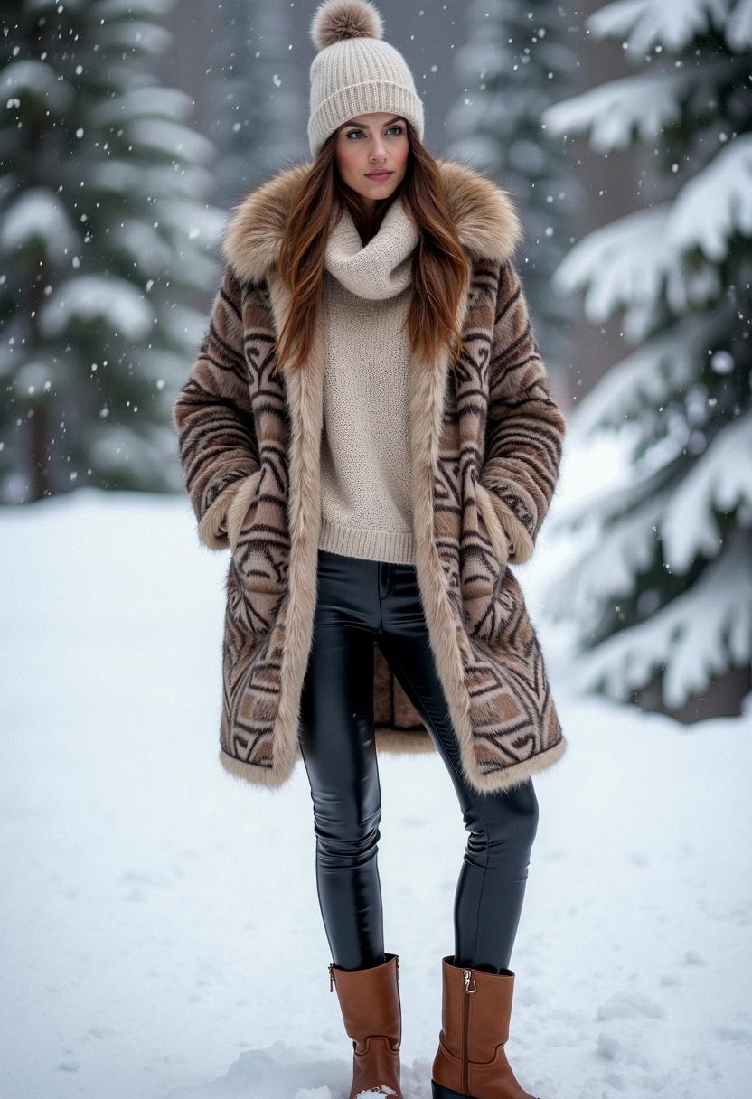 winter outfit for snow