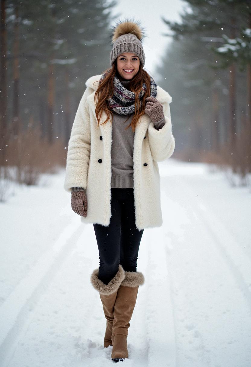 winter outfit for snow