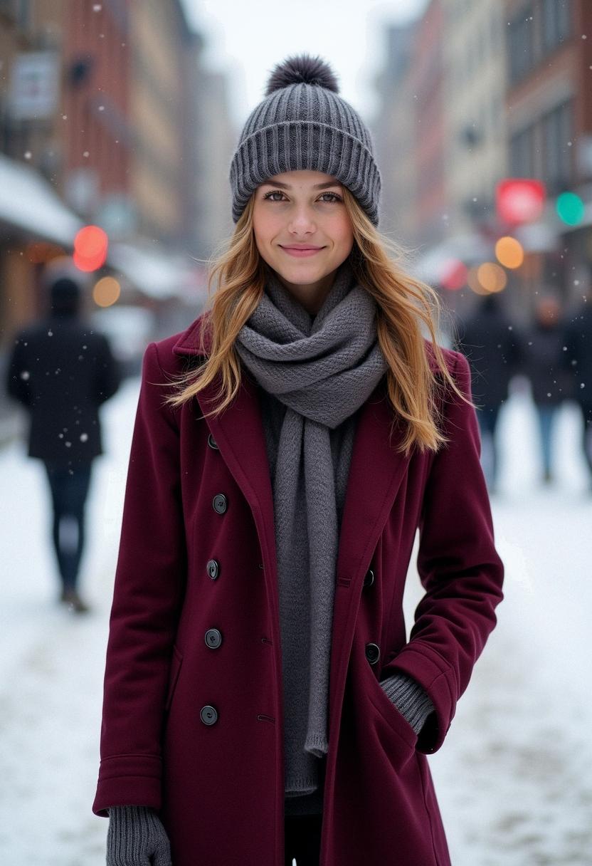 winter outfit for teen