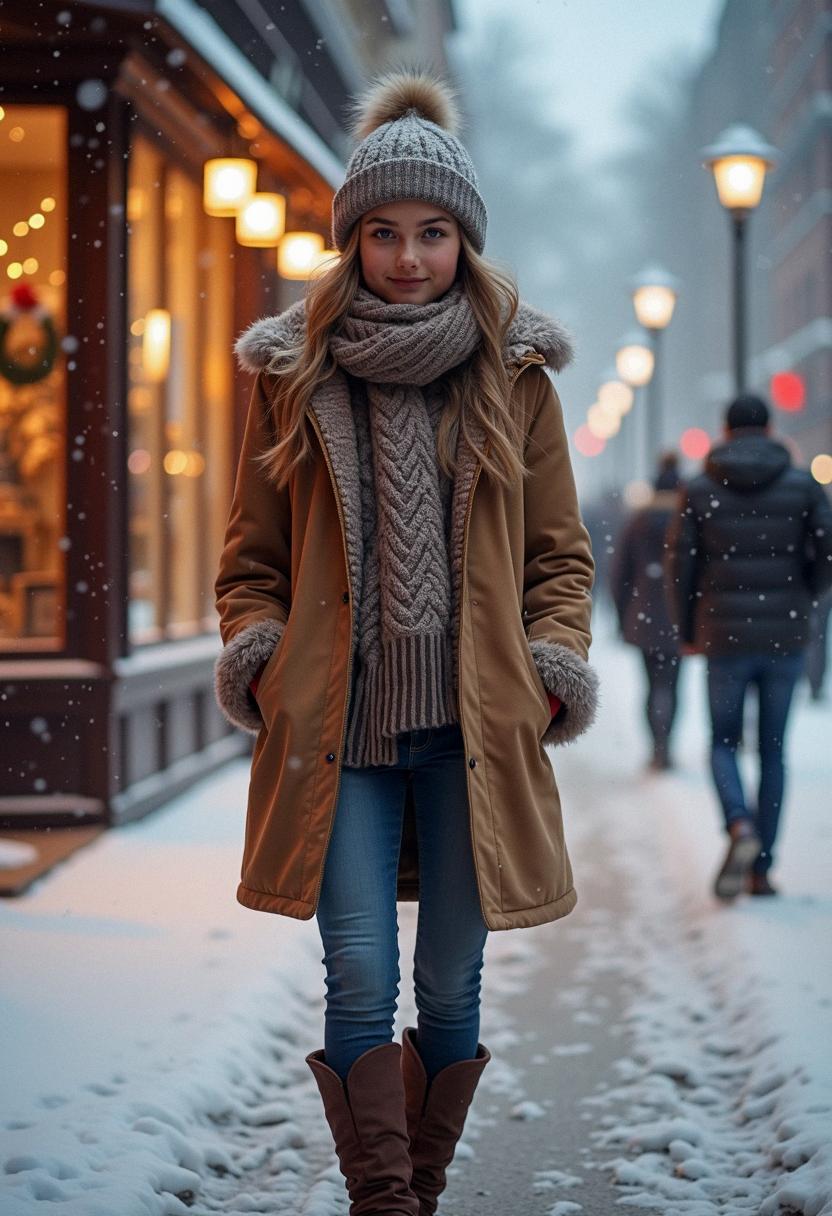 winter outfit for teen