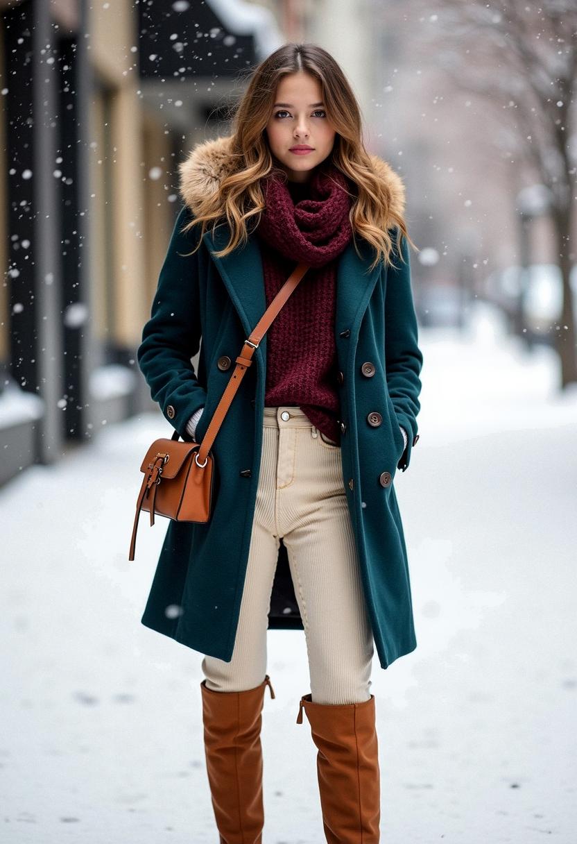 winter outfit for teen