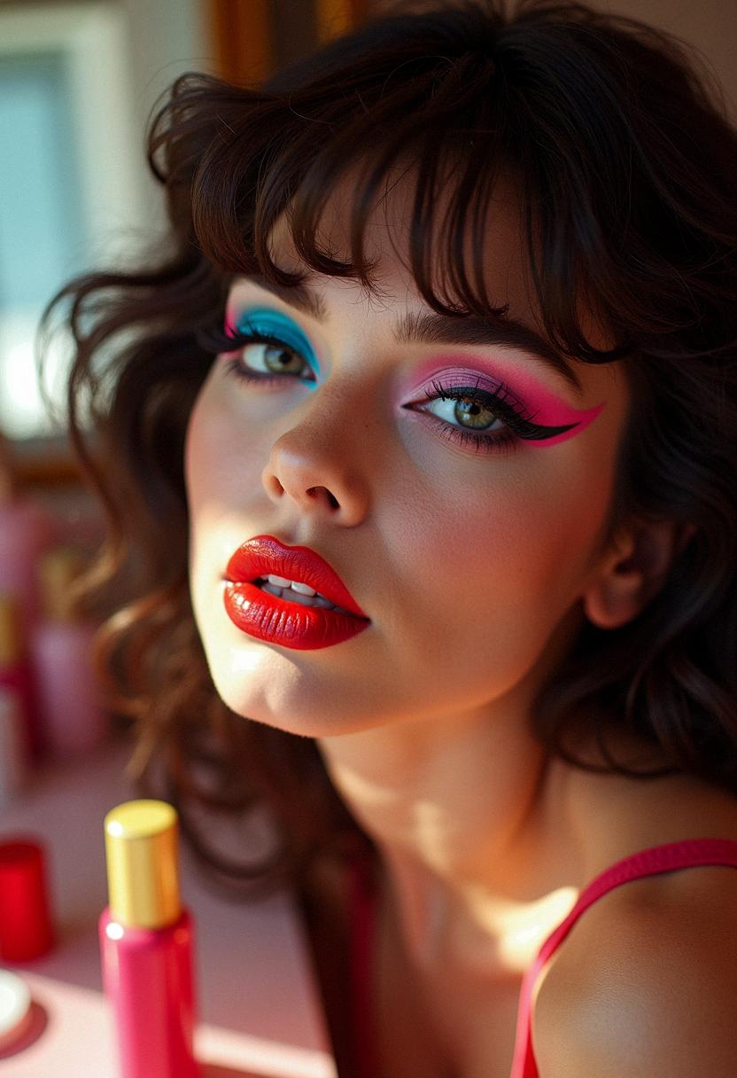 80s makeup aesthetic