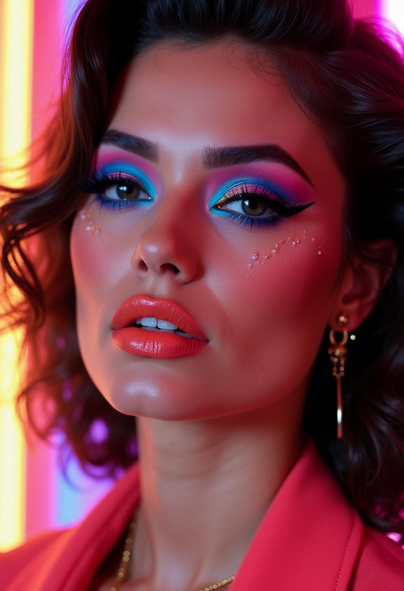 80s makeup aesthetic