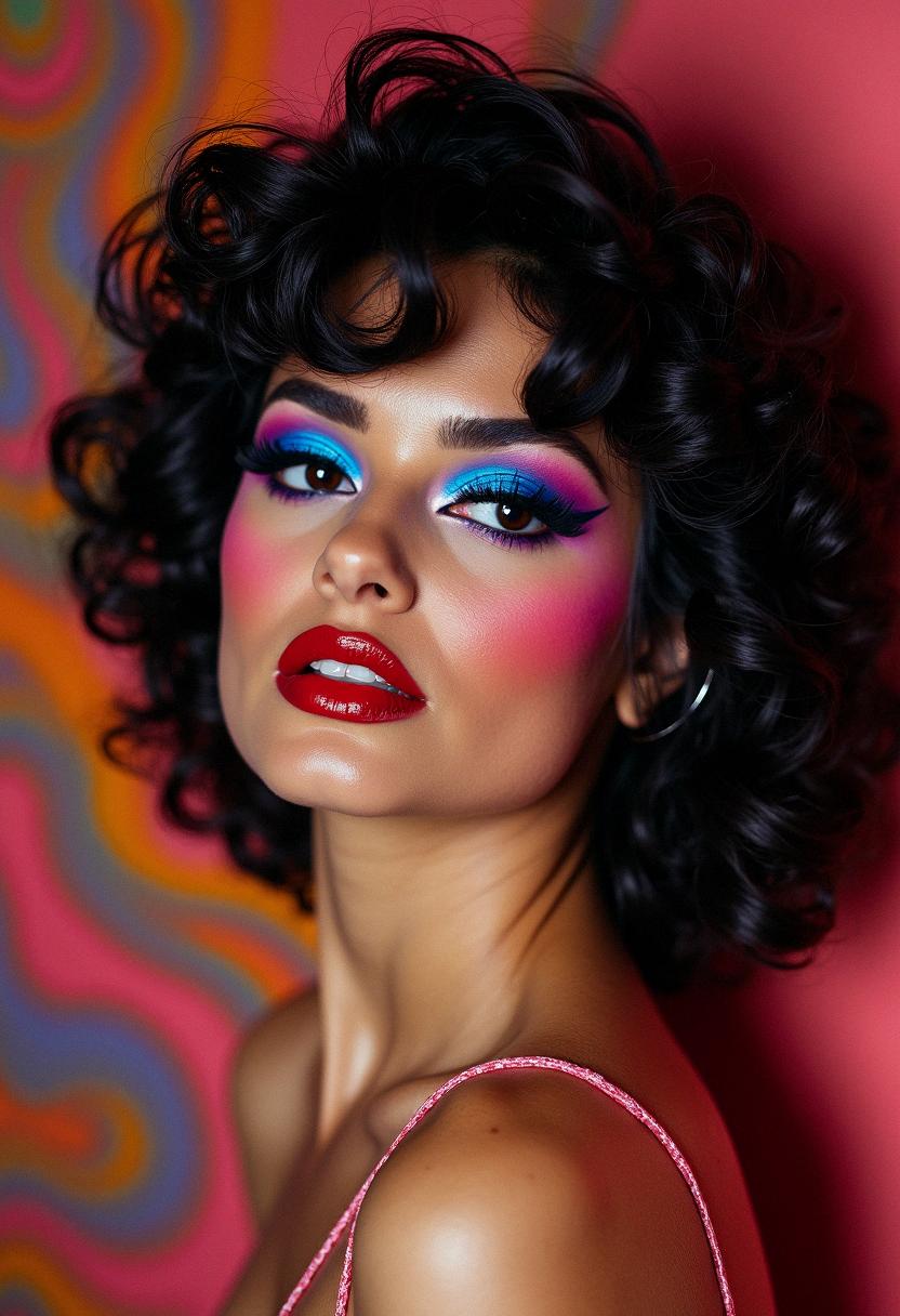 80s makeup aesthetic