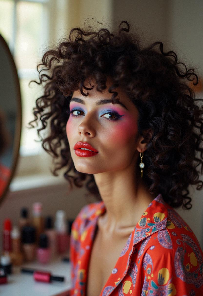 80s makeup aesthetic