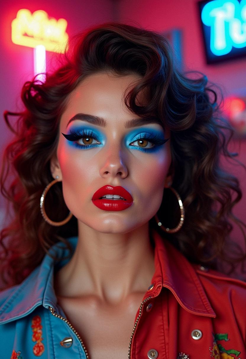 80s makeup inspiration