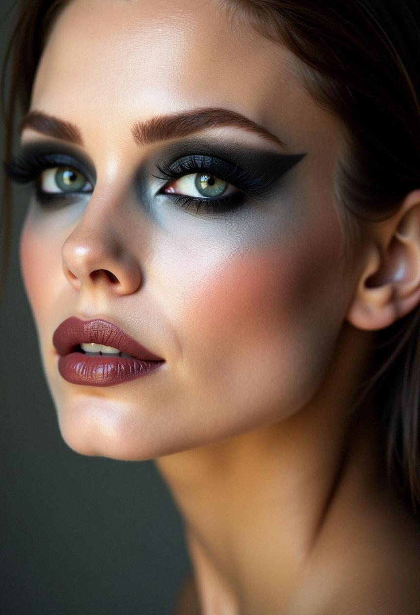 90s smokey eye