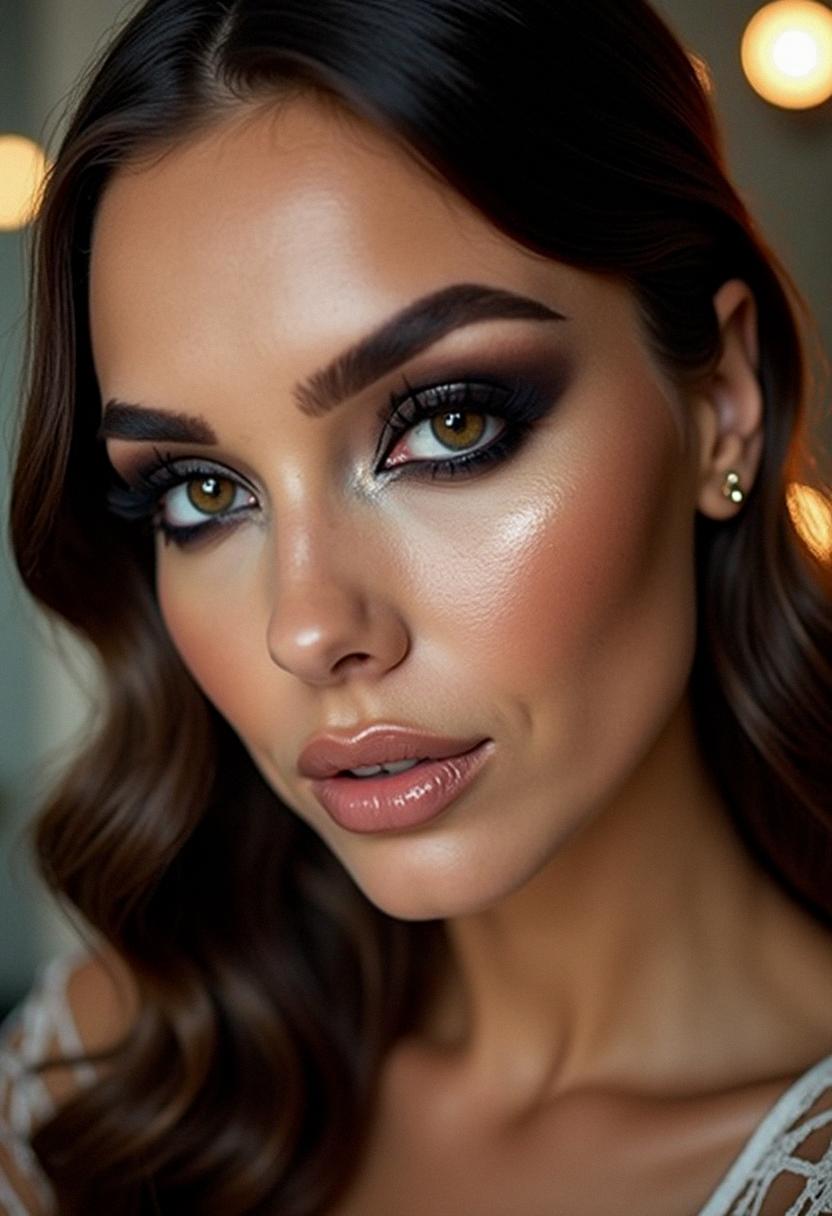 90s smokey eye