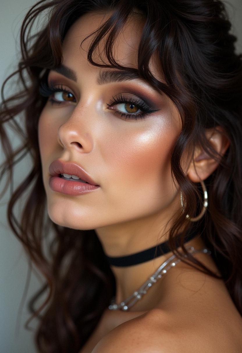 90s smokey eye