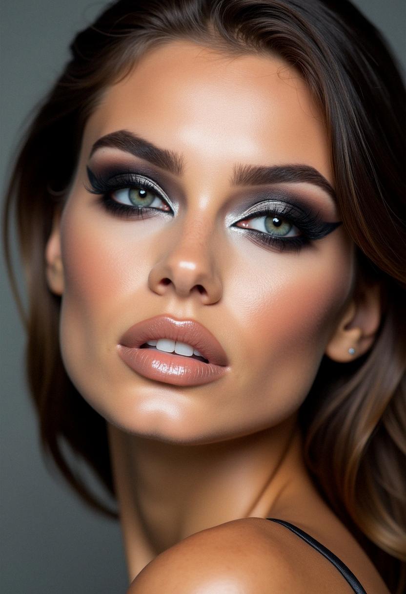 90s smokey eye