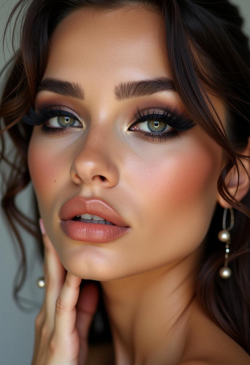 90s smokey eye