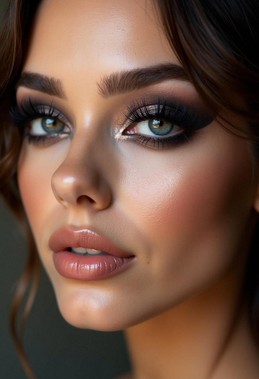 90s smokey eye