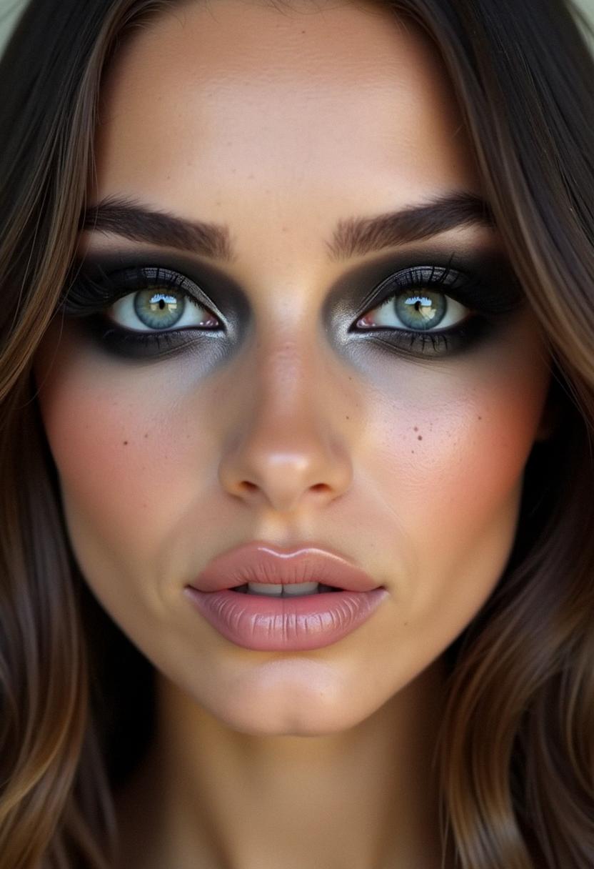90s smokey eye