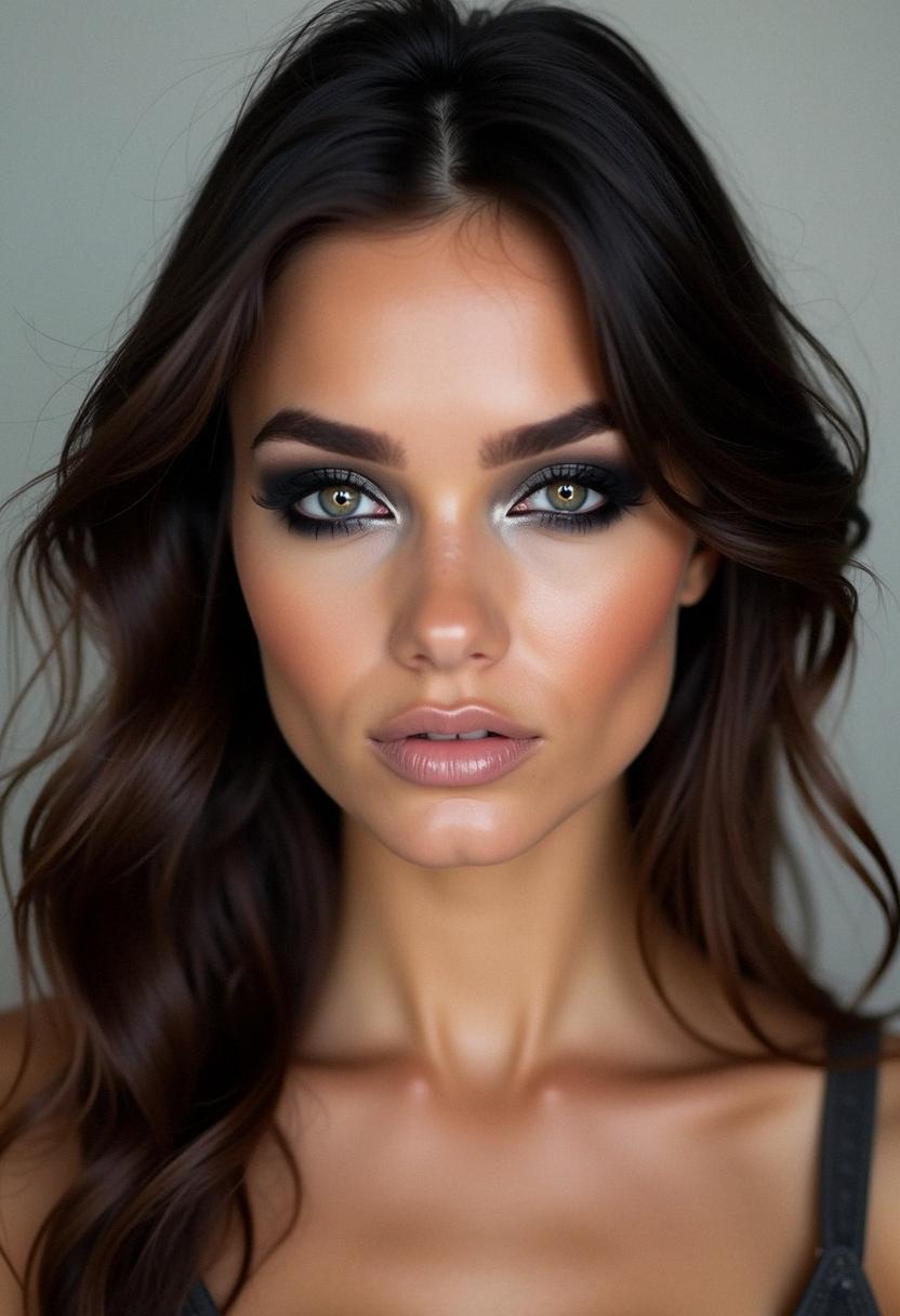 90s smokey eye