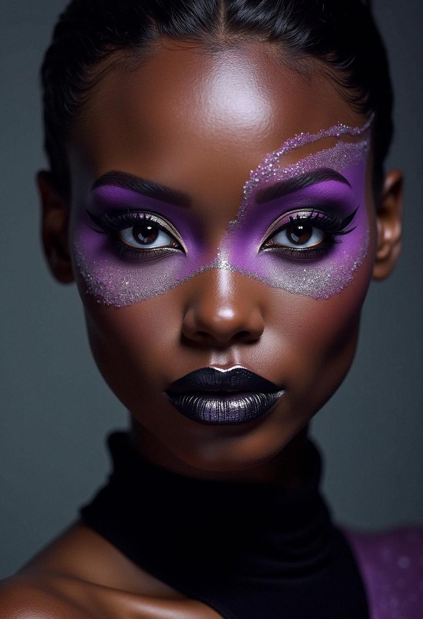 bayonetta makeup dark skin